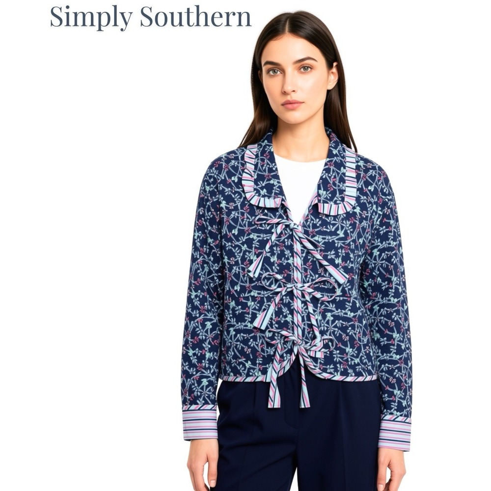 NWT Simply Southern Ophelia Quilted Lightweight Jacket